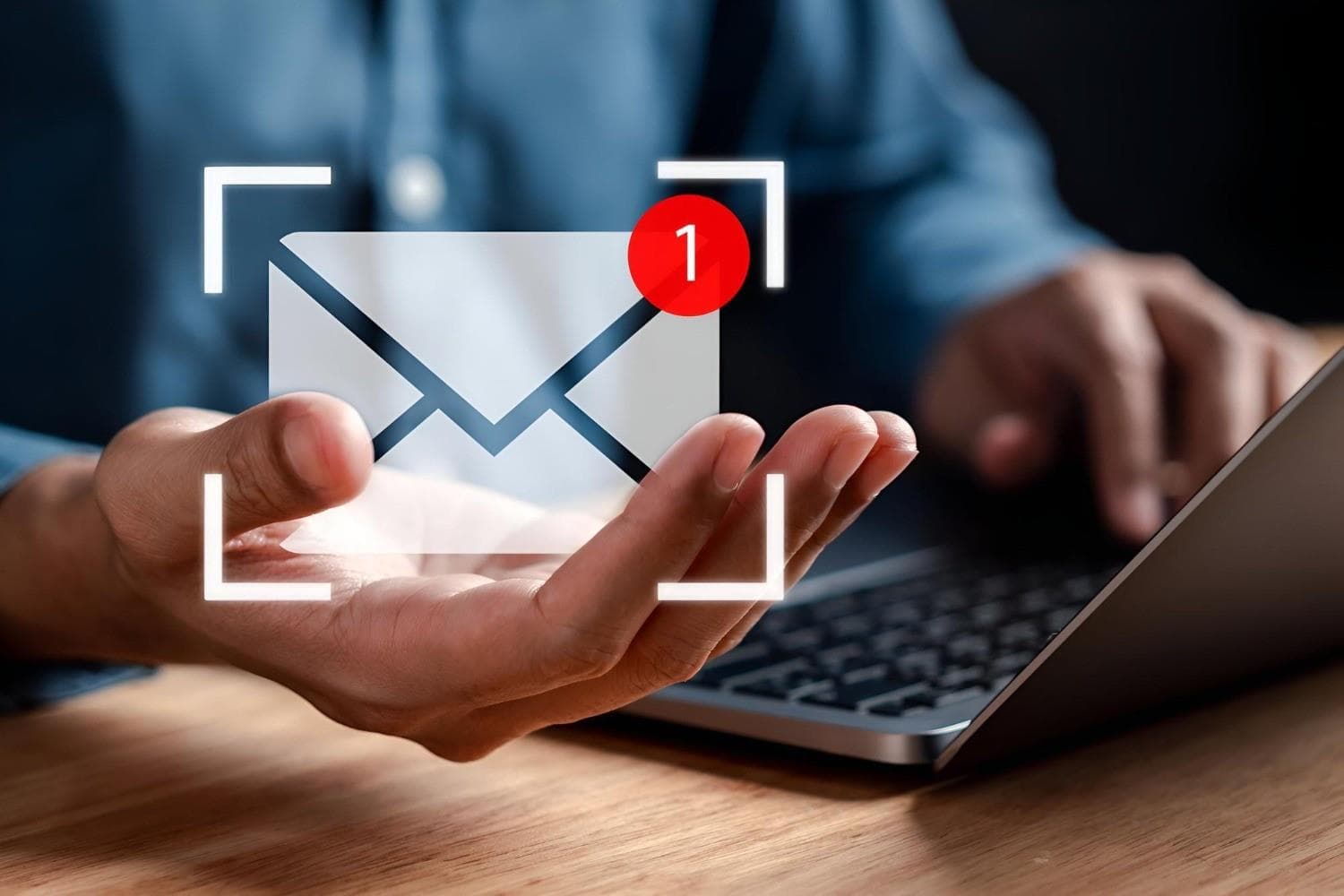 Email setup background