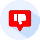 Reputation drops icon