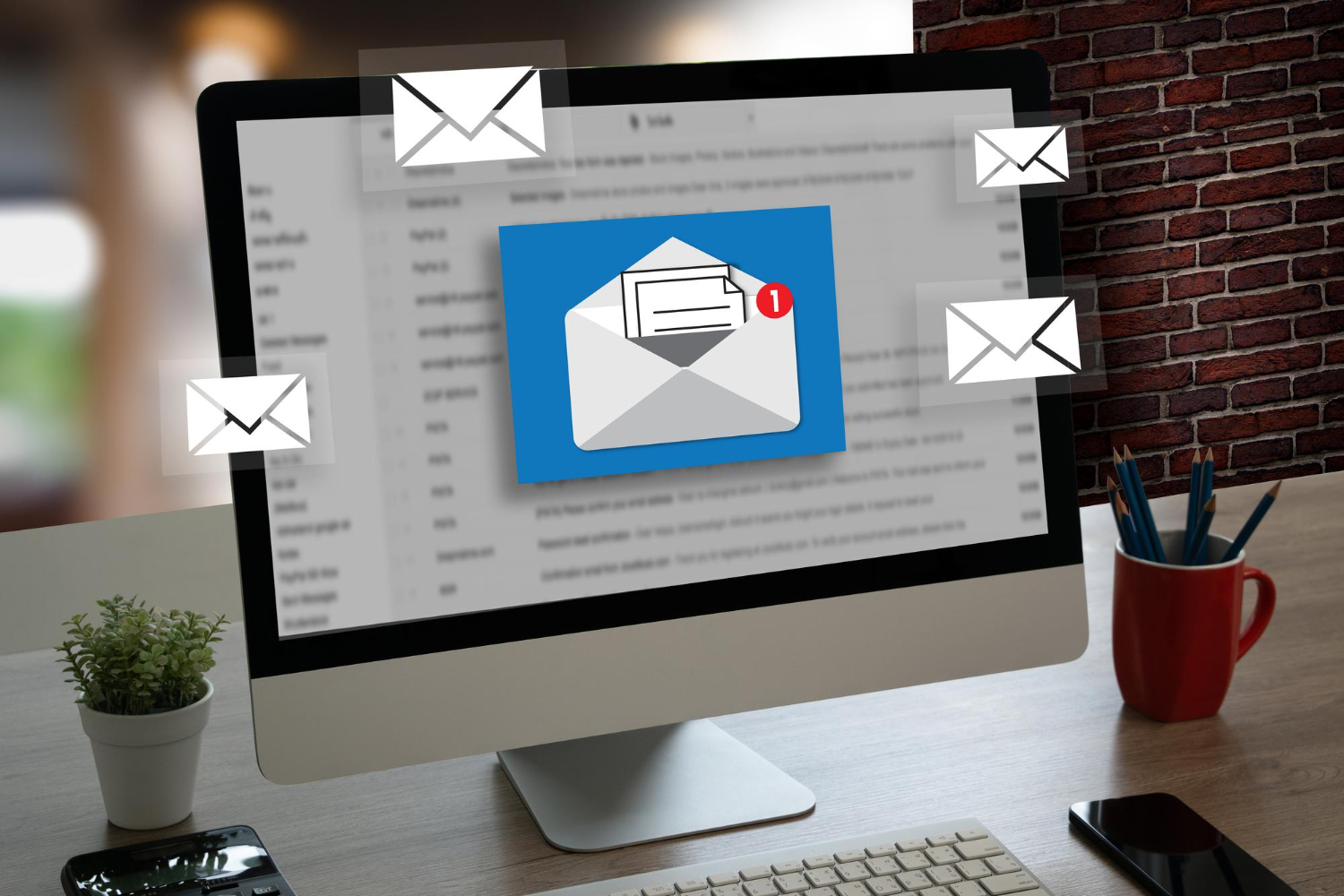 New mailboxes illustration